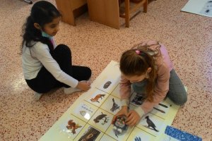 Žáci 3. B se učili o přírodě s ozoboty a blue-boty